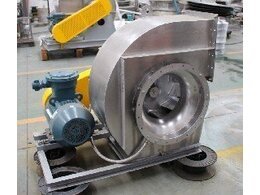 防爆型离心风机的节流和结构对性能及损耗的影响